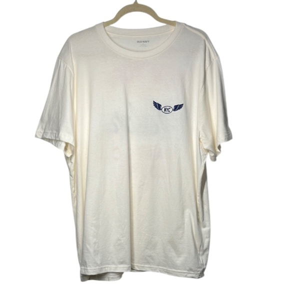 Old Navy Cream Short Sleeve Tee - Picture 3 of 7